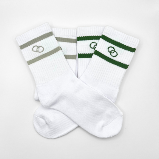 Ring Buddy Crew Socks - Twin Pack